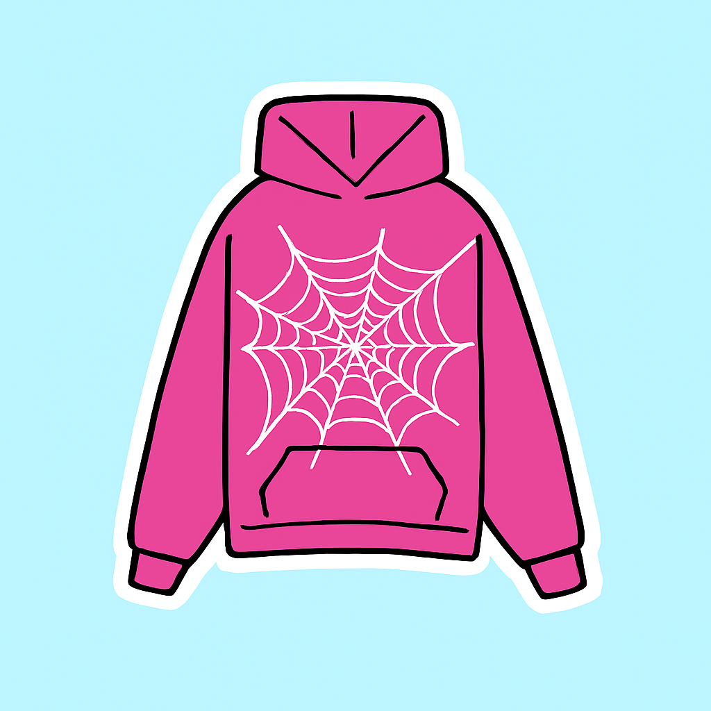 Pink V1 Spyder Hoodie