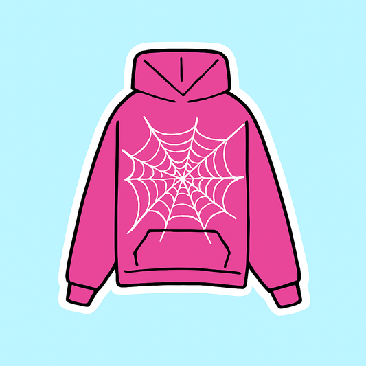 Pink V1 Spyder Hoodie